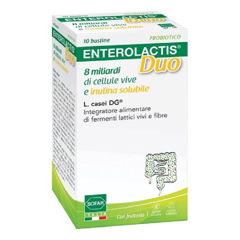 ENTEROLACTIS DUO POLV 10BUST