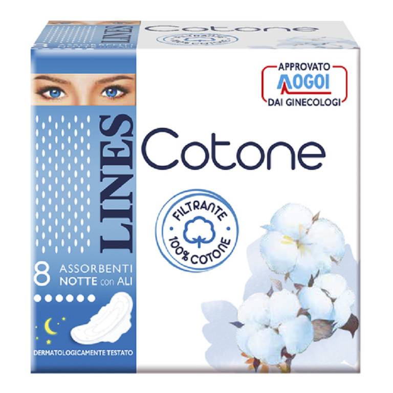 LINES COTONE ULTRA NOTTE 8PZ