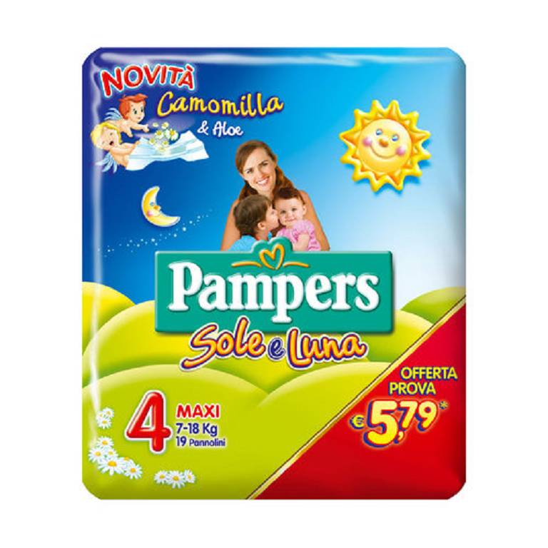 PAMPERS SOLE&LUNA FLASH MAX19P