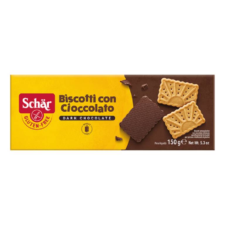 SCHAR BISCOTTI CIOCCOLATO 150G