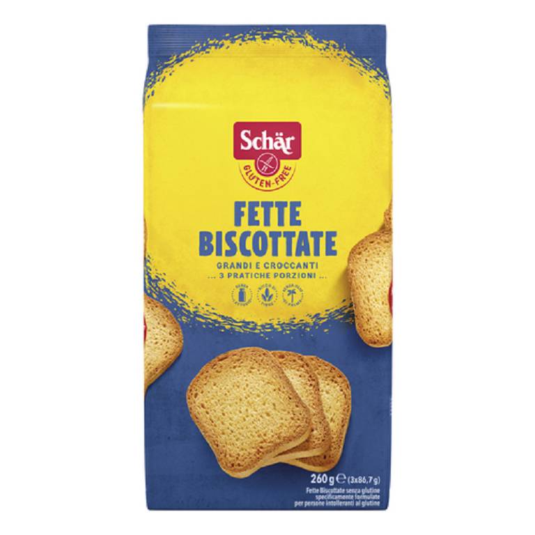 SCHAR FETTE BISCOTTATE 260G